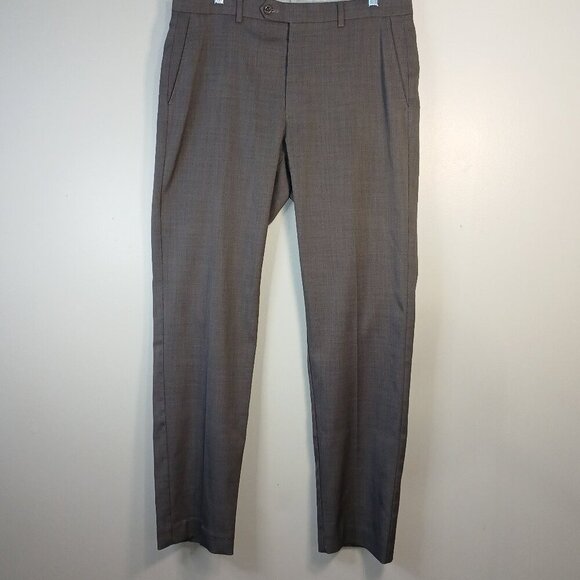 MEN'S MICHAEL KORS DRESS PANT, GREIGE COLOR, SIZE 34X32 - Picture 2 of 6